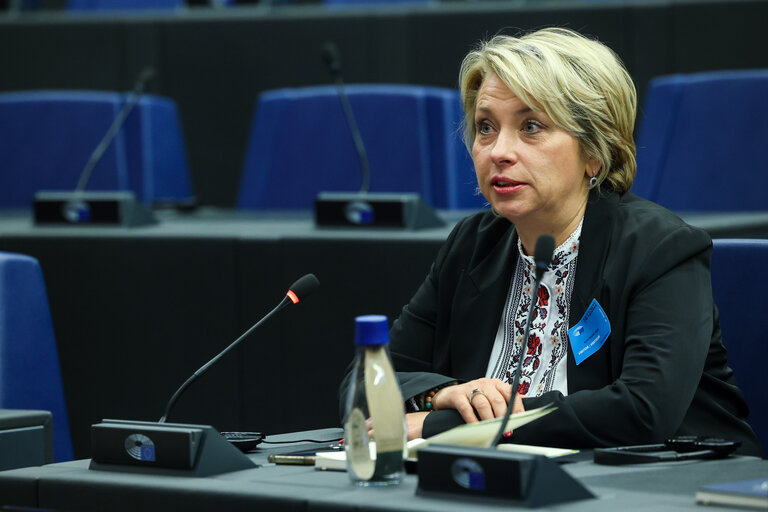 Φωτογραφία 16: Civil society organisations meet with the 2022 Sakharov Prize laureate