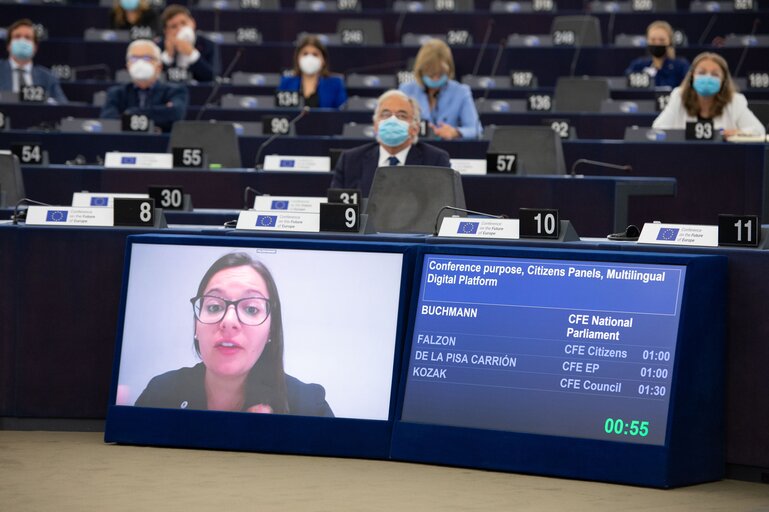 Photo 6: Conference on the Future of Europe (CoFoE) - Inaugural Plenary