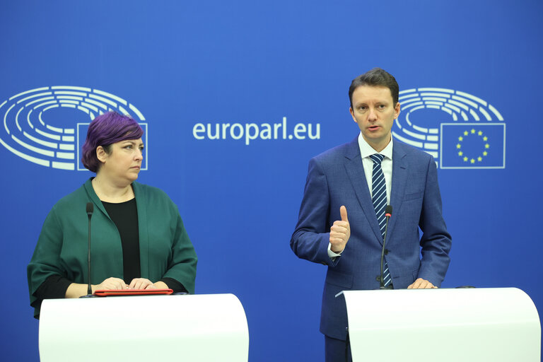 Zdjęcie 34: Press conference on REPowerEU chapters in recovery and resilience plans