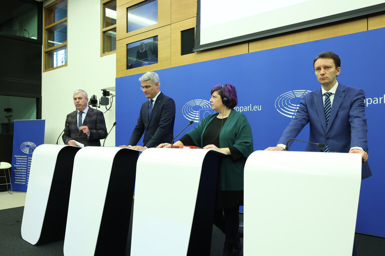 Foto 12: Press conference on REPowerEU chapters in recovery and resilience plans