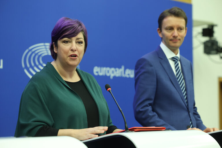 Zdjęcie 28: Press conference on REPowerEU chapters in recovery and resilience plans