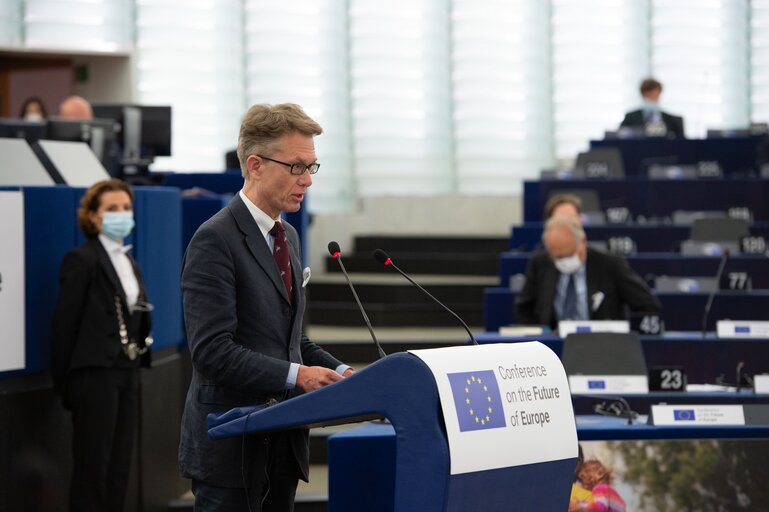 Photo 9: Conference on the Future of Europe (CoFoE) - Inaugural Plenary