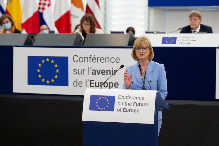 Photo 41: Conference on the Future of Europe (CoFoE) - Inaugural Plenary