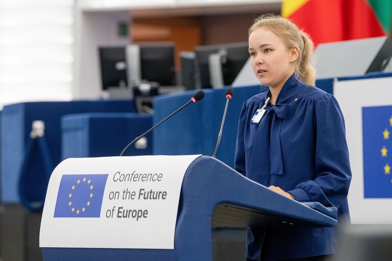 Photo 49: Conference on the Future of Europe (CoFoE) - Inaugural Plenary