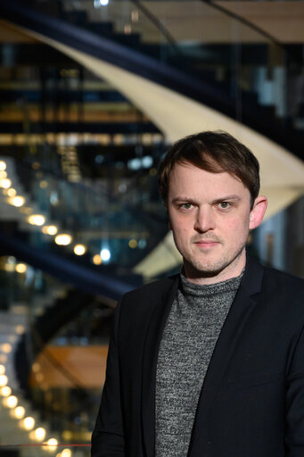 Fotografia 10: Erik MARQUARDT in the EP in Strasbourg