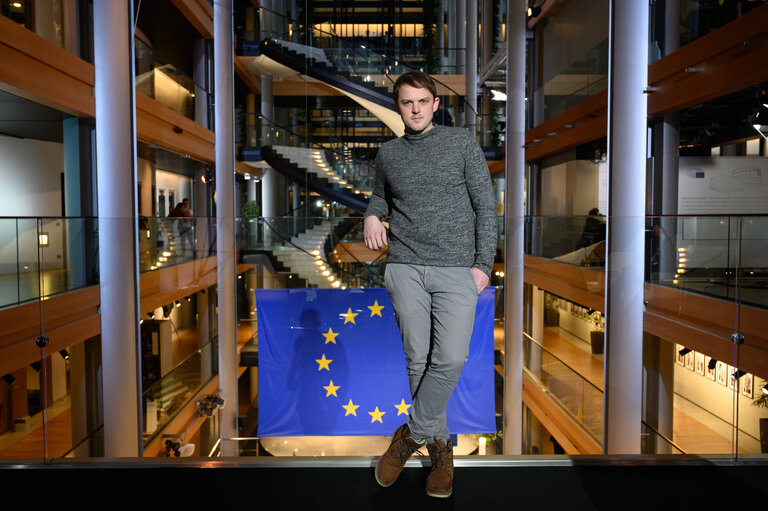 Fotografia 9: Erik MARQUARDT in the EP in Strasbourg