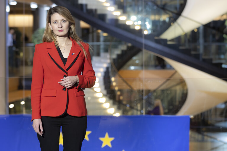 Fotografie 3: Tsvetelina PENKOVA in the EP in Strasbourg