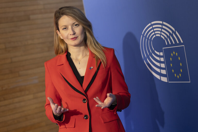 Fotografia 5: Tsvetelina PENKOVA in the EP in Strasbourg