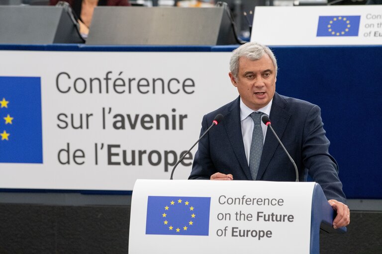 Photo 40: Conference on the Future of Europe (CoFoE) - Inaugural Plenary