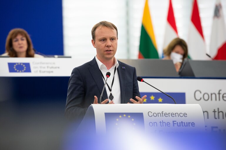 Photo 29: Conference on the Future of Europe (CoFoE) - Inaugural Plenary