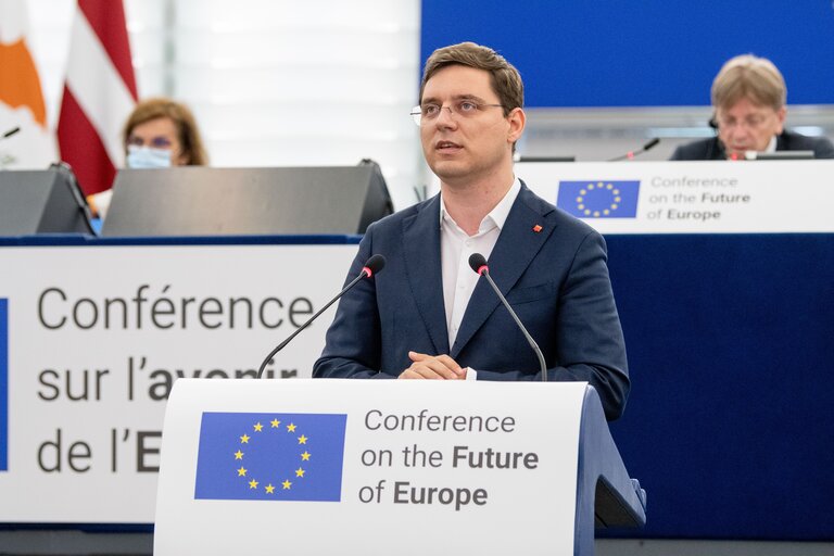 Photo 33: Conference on the Future of Europe (CoFoE) - Inaugural Plenary
