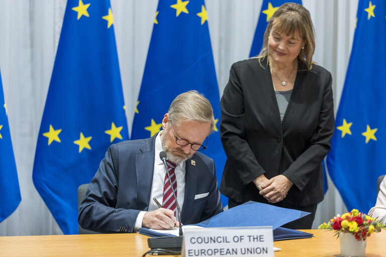 European Council - Signing ceremony of the European Declaration on digital rights and principles for the digital decade and the EU Legislative Priorities for 2023 and 2024 - Joint Declaration of the European Parliament, the Council of the European Union and the European Commission..