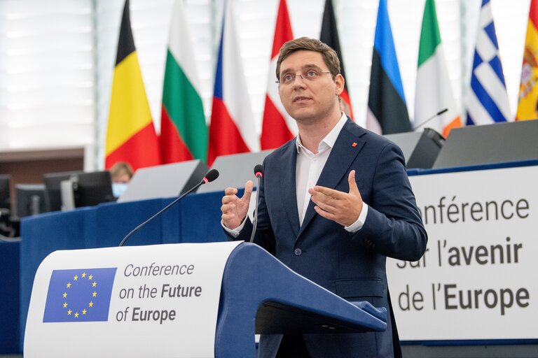 Photo 34: Conference on the Future of Europe (CoFoE) - Inaugural Plenary