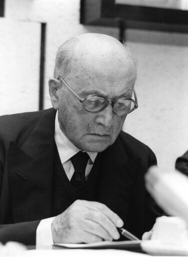 Foto 11: Jean MONNET, one of the Founding Fathers of the European Union.