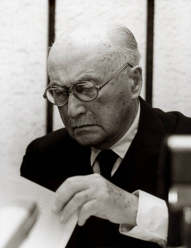 Foto 10: Jean MONNET, one of the Founding Fathers of the European Union.