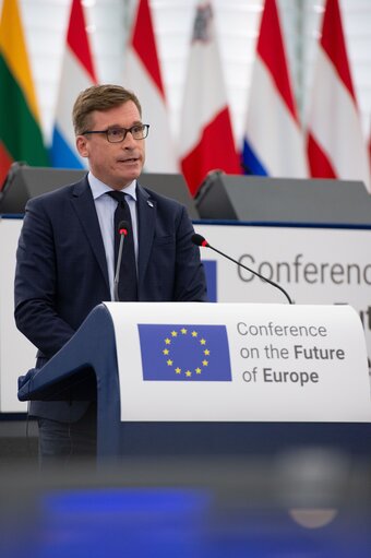 Photo 32: Conference on the Future of Europe (CoFoE) - Inaugural Plenary