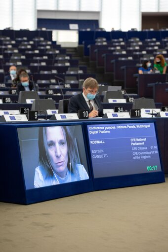 Photo 10: Conference on the Future of Europe (CoFoE) - Inaugural Plenary