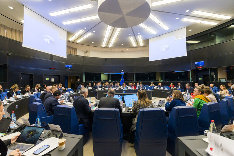 Photo 1: Meeting of the EP Conference of Presidents