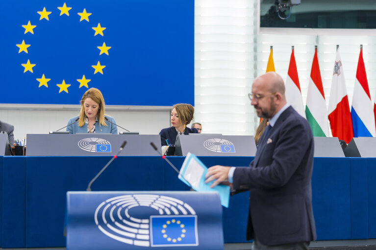 Fotografija 22: EP Plenary session.- Conclusions of the European Council meeting of 15 December 2022