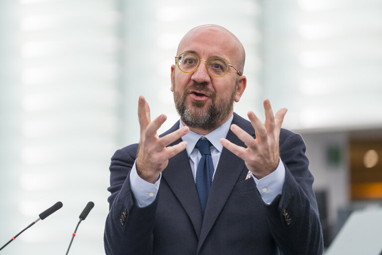 Fotografija 19: EP Plenary session.- Conclusions of the European Council meeting of 15 December 2022