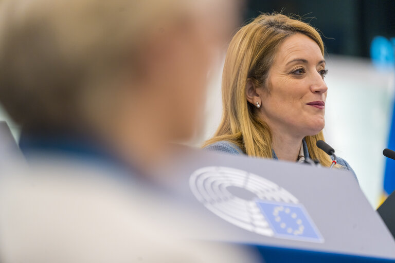 Fotografija 16: EP Plenary session.- Conclusions of the European Council meeting of 15 December 2022