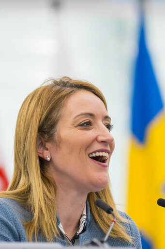 Fotografija 15: EP Plenary session.- Conclusions of the European Council meeting of 15 December 2022