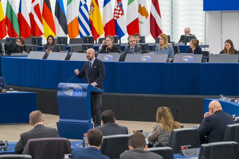 Fotografija 20: EP Plenary session.- Conclusions of the European Council meeting of 15 December 2022