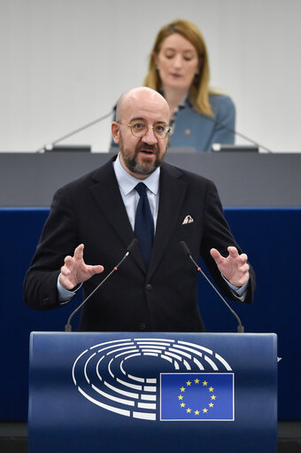 Fotografija 10: EP Plenary session - Conclusions of the European Council meeting of 15 December 2022