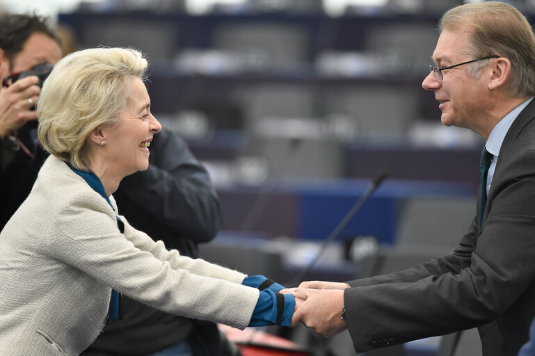 Fotografija 14: EP Plenary session - Conclusions of the European Council meeting of 15 December 2022