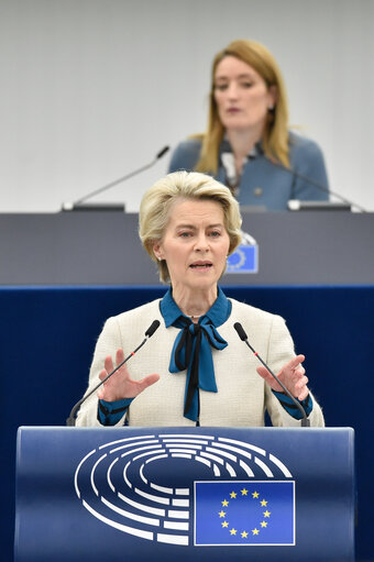 Fotografija 5: EP Plenary session - Conclusions of the European Council meeting of 15 December 2022