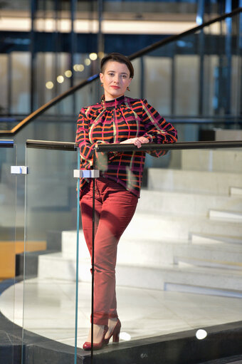 Karen MELCHIOR in the EP in Strasbourg