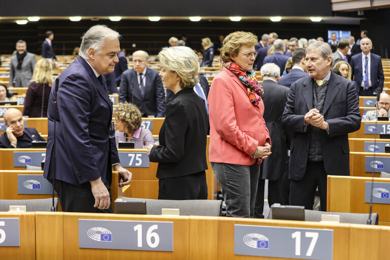 Fotogrāfija 28: EP Plenary session - International Holocaust Remembrance Day.Formal Address by Isaac HERZOG, President of Israel