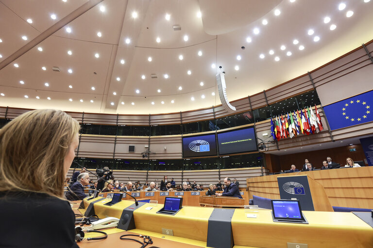 Fotogrāfija 10: EP Plenary session - International Holocaust Remembrance Day.Formal Address by Isaac HERZOG, President of Israel