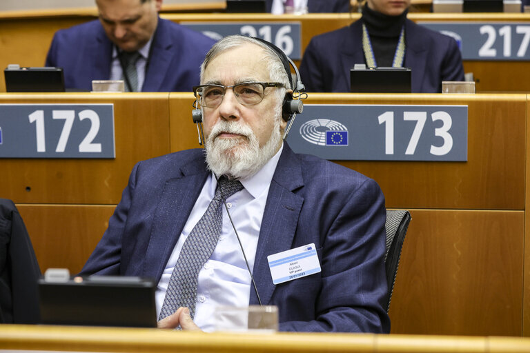 Fotogrāfija 6: EP Plenary session - International Holocaust Remembrance Day.Formal Address by Isaac HERZOG, President of Israel