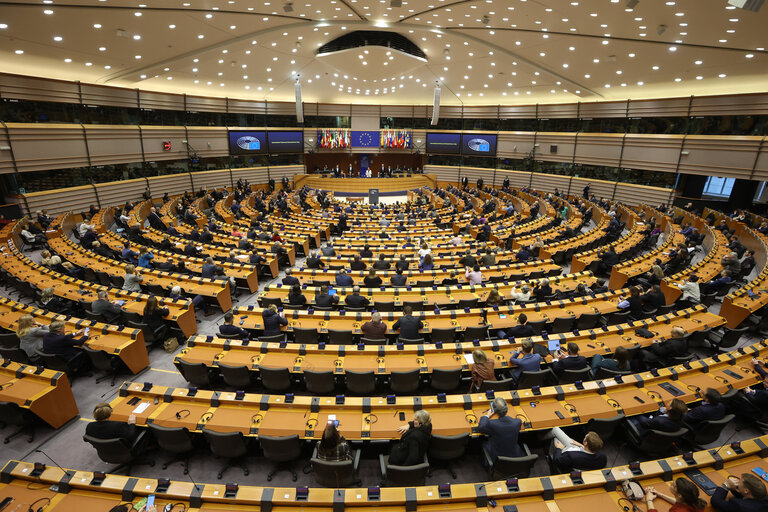 Fotogrāfija 19: EP Plenary session - International Holocaust Remembrance Day.Formal Address by Isaac HERZOG, President of Israel