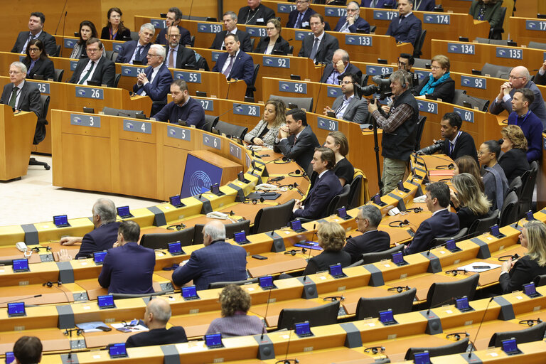 Fotogrāfija 5: EP Plenary session - International Holocaust Remembrance Day.Formal Address by Isaac HERZOG, President of Israel