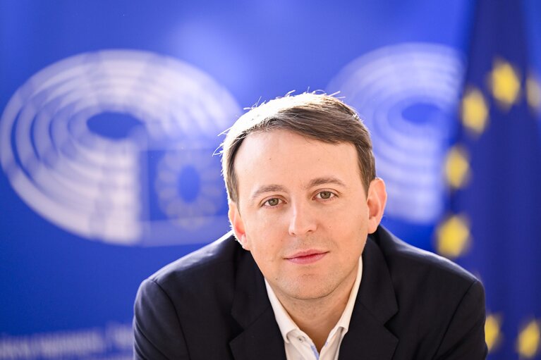 Javi LOPEZ in the EP in Brussels