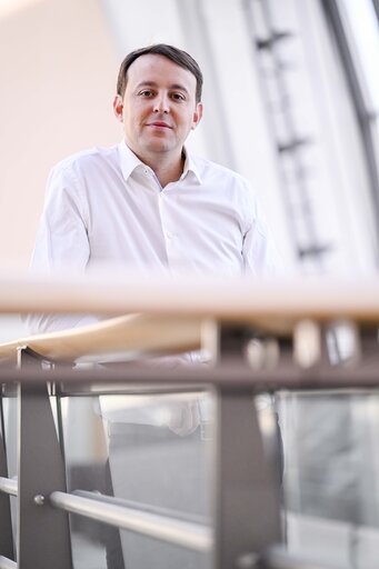 Javi LOPEZ in the EP in Brussels