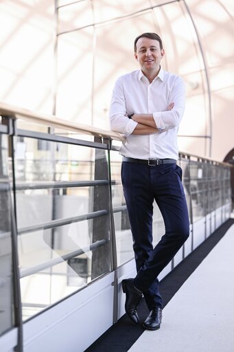Javi LOPEZ in the EP in Brussels