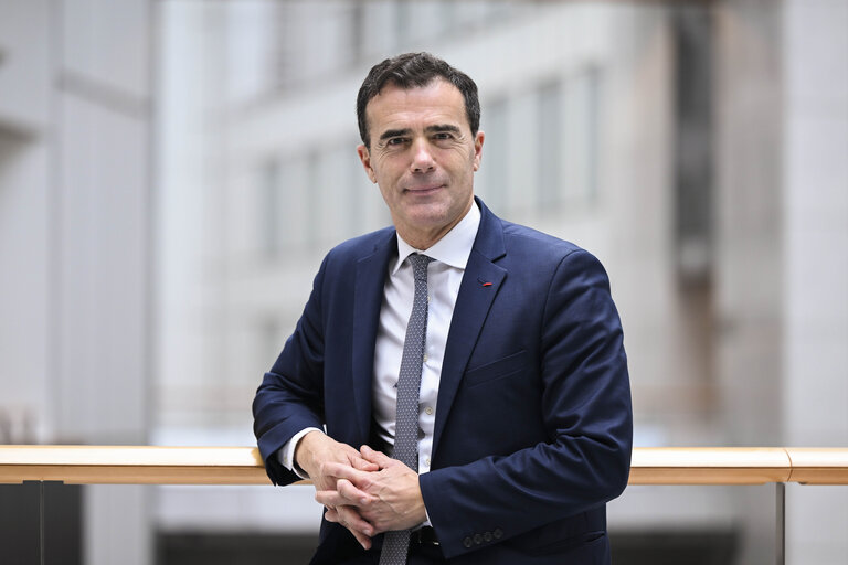 Sandro GOZI in the EP in Brussels