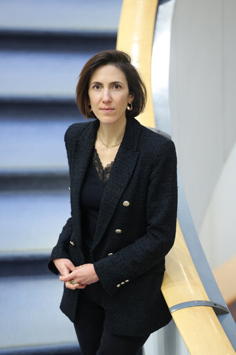 Photo 17: Valerie Hayer in the EP in Brussels