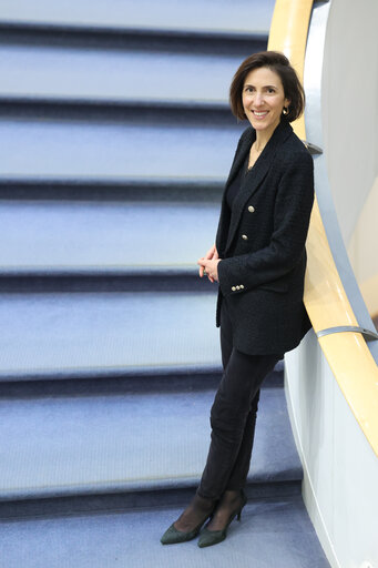 Photo 15: Valerie Hayer in the EP in Brussels