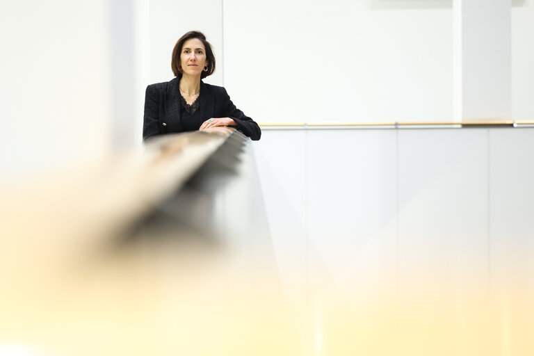 Photo 14: Valerie Hayer in the EP in Brussels
