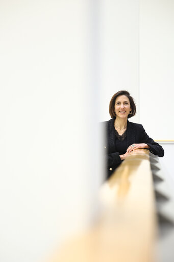 Photo 12: Valerie Hayer in the EP in Brussels