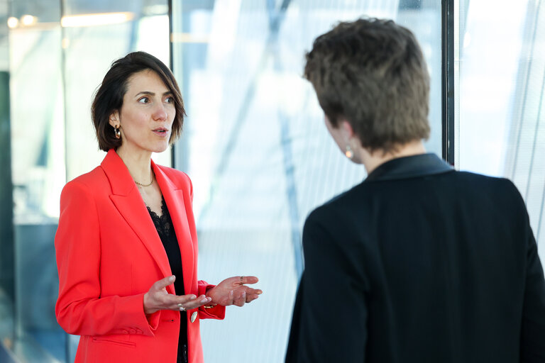Photo 9: Valerie Hayer in the EP in Brussels