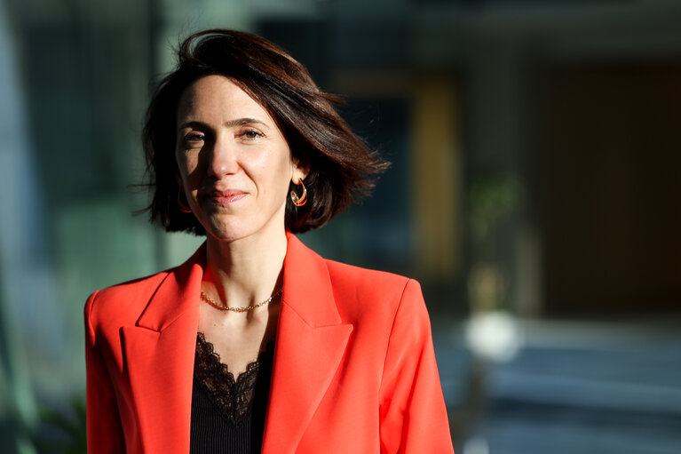 Photo 8: Valerie Hayer in the EP in Brussels