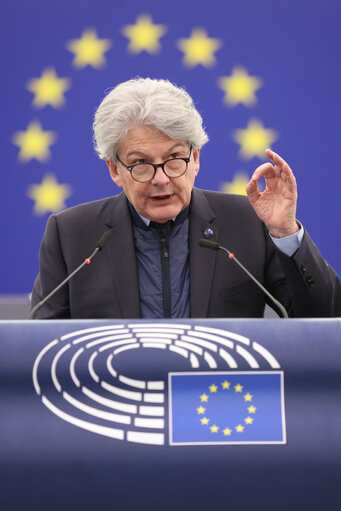 EP Plenary session - Union Secure Connectivity Programme 2023-2027