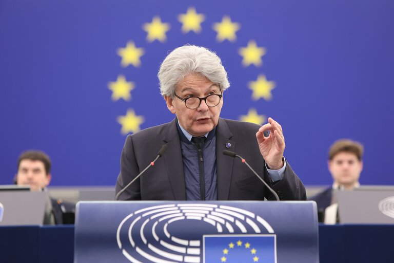 EP Plenary session - Union Secure Connectivity Programme 2023-2027