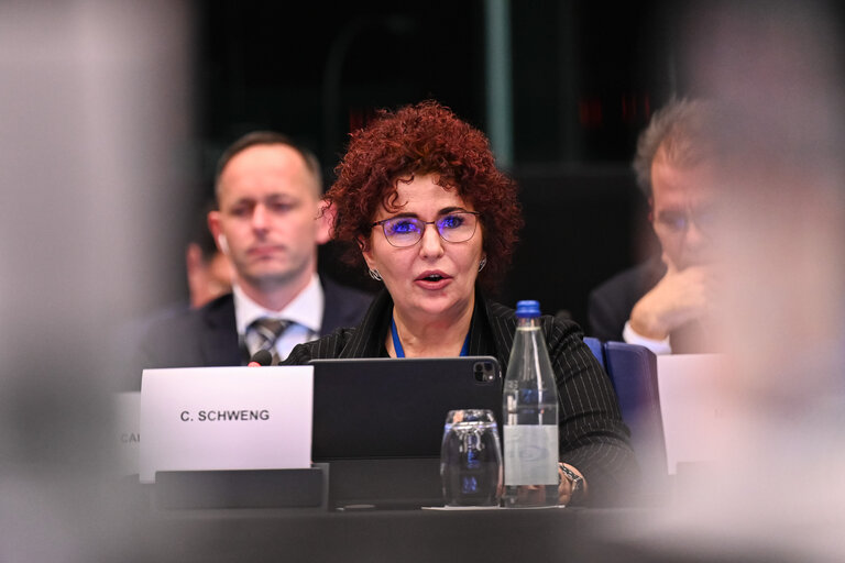 Suriet 9: CCC meeting - Exchange of views with Christa SCHWENG, President of the European Economic and Social Committee (EESC)