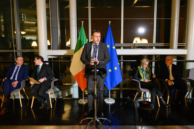 Fotagrafa 26: Reception to mark the 50th anniversary of Ireland's accession to the European Union